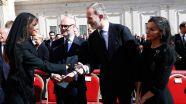 Cordial encuentro entre Donald Trump y Felipe VI en el funeral por el Papa