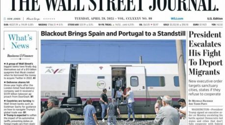 Esto es lo que cuenta la prensa internacional sobre el gran apagón en España