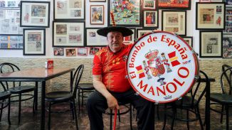 Muere Manolo 'El del Bombo', el hincha más fiel de la selección española de fútbol