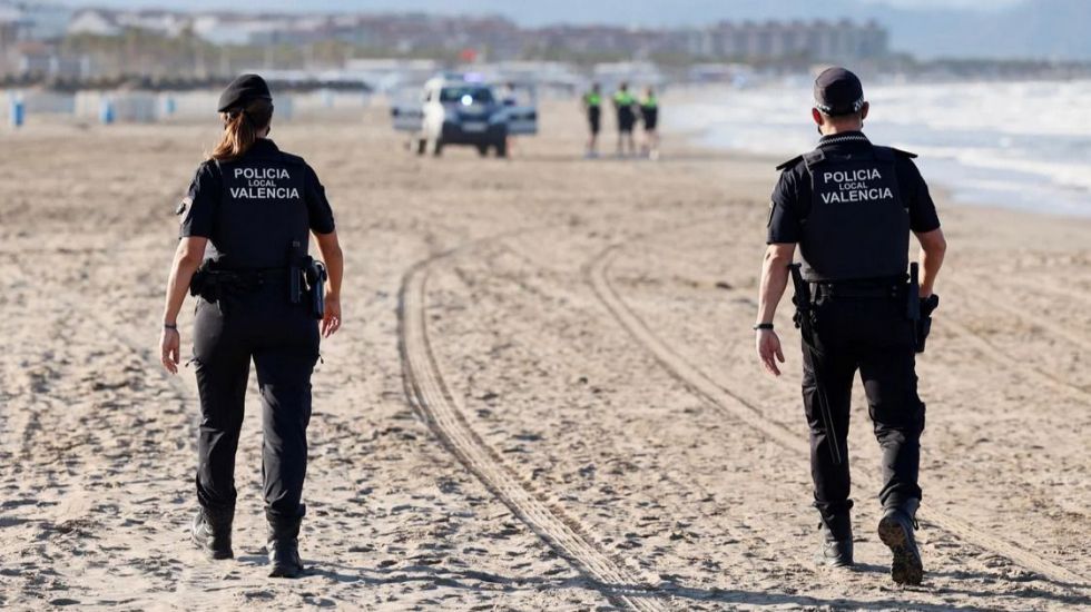 Cuatro detenidos por una agresión sexual en una zona de ocio junto a la playa en Valencia
