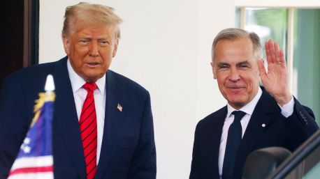 Carney afirma ante Trump que 'Canadá no está en venta' y éste responde: 'Nunca digas nunca'