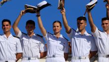 La Princesa Leonor llega a Colombia a bordo del Juan Sebastián Elcano