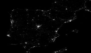 Así captaron tres satélites las últimas horas del apagón que dejó sin luz la península