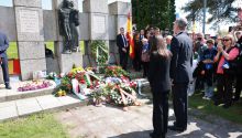 Homenaje a las víctimas del campo de concentración nazi de Mauthausen
