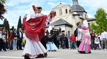 La Pradera de San Isidro, radiante y desbordada de chulapos y chulapas
