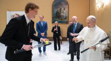 La curiosa respuesta del papa León XIV a Sinner cuando le propuso jugar al tenis en el Vaticano