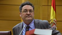 Plantón de las asociaciones mayoritarias de fiscales a García Ortiz