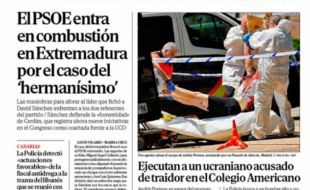 Las portadas de este jueves, 22 de mayo