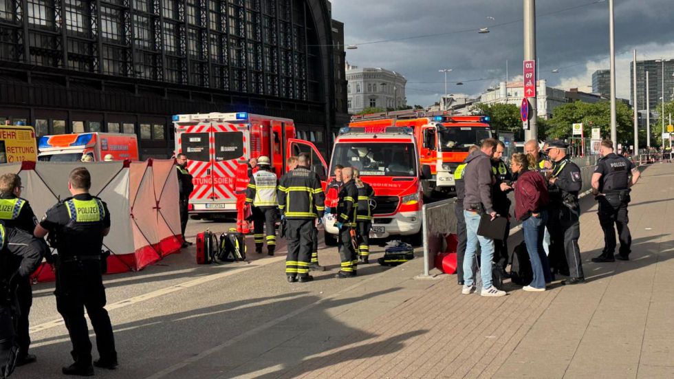 Una mujer con un cuchillo hiere a 17 personas en la estación de trenes de Hamburgo