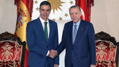 Erdogan y Sánchez reafirman su cooperación para bucar la paz en Gaza y Ucrania
