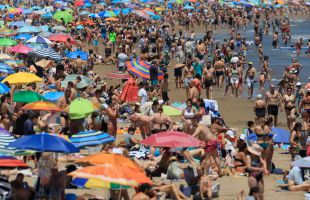 El tiempo: episodio extraordinario de temperaturas máximas