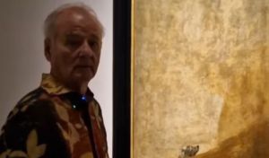 Bill Murray comenta una de las pinturas negras de Goya en el Museo del Prado