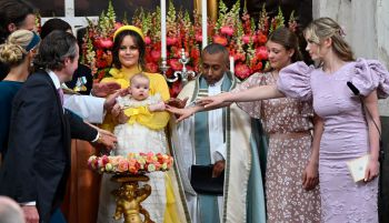 Bautizo de la princesa Inés de Suecia