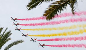 La Patrulla Águila se despide de los 'culopollo' tras 40 años de servicio
