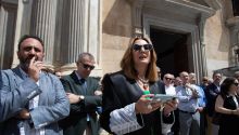 Jueces y fiscales anuncian tres días de huelga si no se retiran las reformas del Gobierno