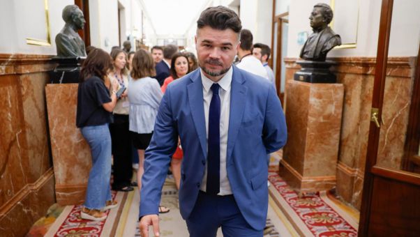 El portavoz de ERC se ha reunido con el presidente, al que ha descrito como 'una persona tocada' y deja abierta la incógnita: 'No sé lo que va a pasar'.