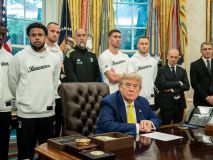 La Juventus visita a Trump en plena rueda de prensa sobre la guerra de Irán: las caras de los jugadores, un poema