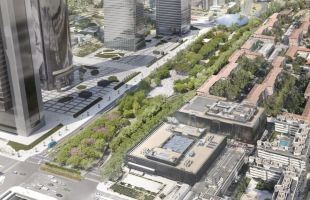 Así será el nuevo Parque Castellana a los pies de las Cuatro Torres
