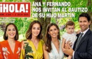 La boda del hijo de Ana Rosa y la familia Preysler se va se bautizo