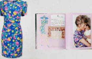 Un vestido de seda estampado de Lady Di, vendido por 520.000 dólares