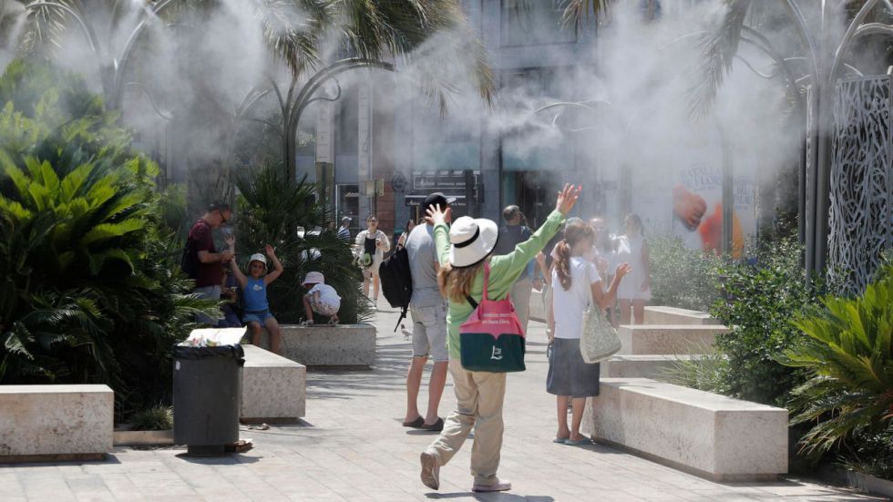 El tiempo: las temperaturas seguirán muy altas este lunes