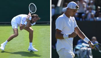 Wimbledon. Batacazos de Medvedev y Rune en primera ronda