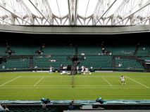 Wimbledon. El entrenamiento de Alcaraz con Djokovic en la pista central