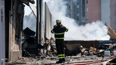 Al menos 45 heridos en la violenta explosión de una gasolinera en Roma