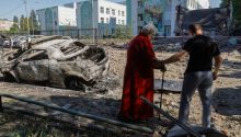 Kiev despierta entre explosiones y humo en medio de uno de los peores ataques rusos