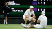 Wimbledon. Sinner evita el batacazo por el desenlace cruel para Dimitrov