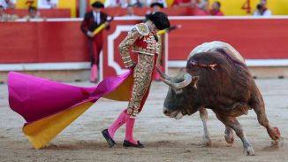 Solo De Justo pasea una oreja de una notable corrida de Victoriano del Río