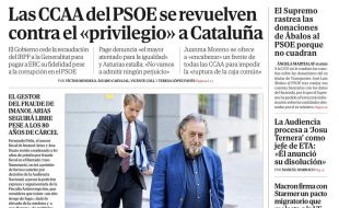 Las portadas de este viernes