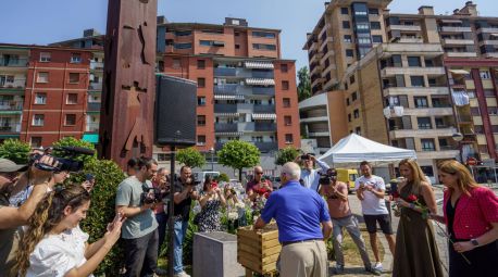 Homenaje en Ermua a las víctimas del terrorismo, Sotero Mazo y Miguel Ángel Blanco