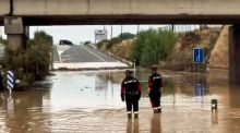 La UME comienza a trabajar en Grisén y otras poblaciones de Zaragoza afectadas por la dana