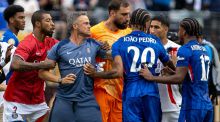 Mundial Clubes. Luis Enrique pierde los papeles y agrede a Joao Pedro
