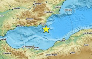 Un terremoto de 5,5 sacude el Mediterráneo y se se deja sentir en Almería y Granada
