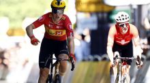 Tour Francia. Abrahamsen se estrena en Toulouse y Pogacar da el susto