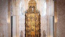 Concluye la restauración del retablo mayor del Monasterio de El Parral en Segovia