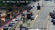 Obras en Madrid: el túnel de Conde de Casar, cerrado desde este sábado