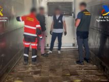 Incautados en Motril 2.800 kilos de hachís ocultos en los bajos de un camión procedente de Tánger