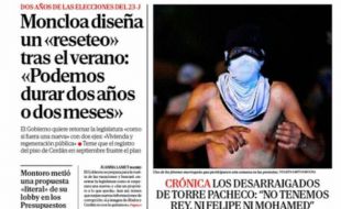 Las portadas de los periódicos de este domingo, 20 de julio