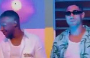 El vídeo viral de Mbappé y Hakimi cantando y bailando en un concierto de Bad Bunny
