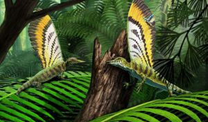 Un reptil del Triásico con estructuras similares a plumas desafía la teoría evolutiva