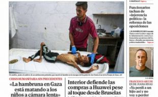 Las portadas de los periódicos de este miércoles