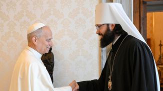 Histórico encuentro de León XIV con un emisario del patriarca Cirilo, que jalea a Putin