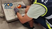 Interceptados 1.800 kilos de bolas de hachís empaquetadas como si fueran naranjas