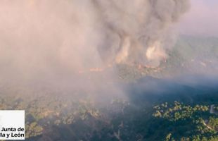 Fallece un bombero forestal en un accidente cuando se dirigía al incendio de Ávila