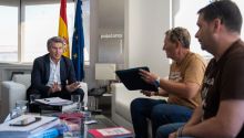 Feijóo promete a las víctimas de la dana impulsar un plan de reconstrucción cuando gobierne