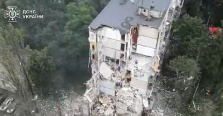 Ocho muertos en un ataque masivo ruso contra Kiev