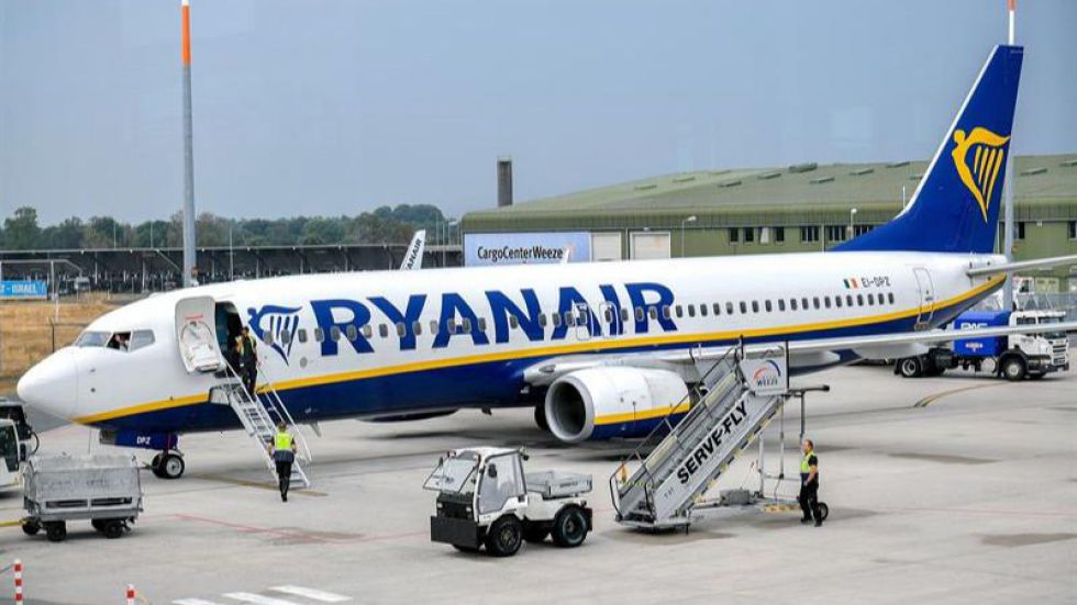 Convocadas huelgas en el servicio de tierra de Ryanair a partir del 15 de agosto